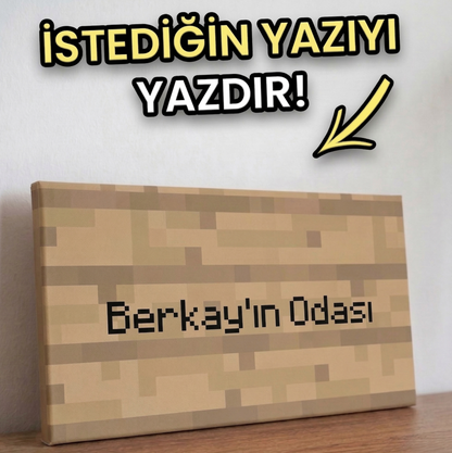 Kişiye Özel Yazılı Tabela Klasik - Netherslab