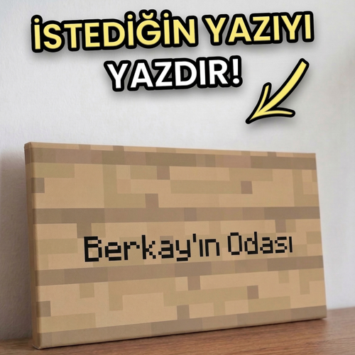 Kişiye Özel Yazılı Tabela Klasik - Netherslab