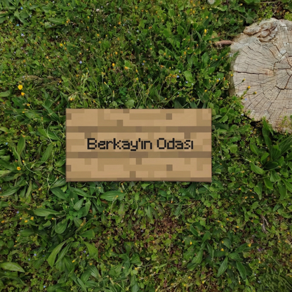 Kişiye Özel Yazılı Tabela Klasik - Netherslab