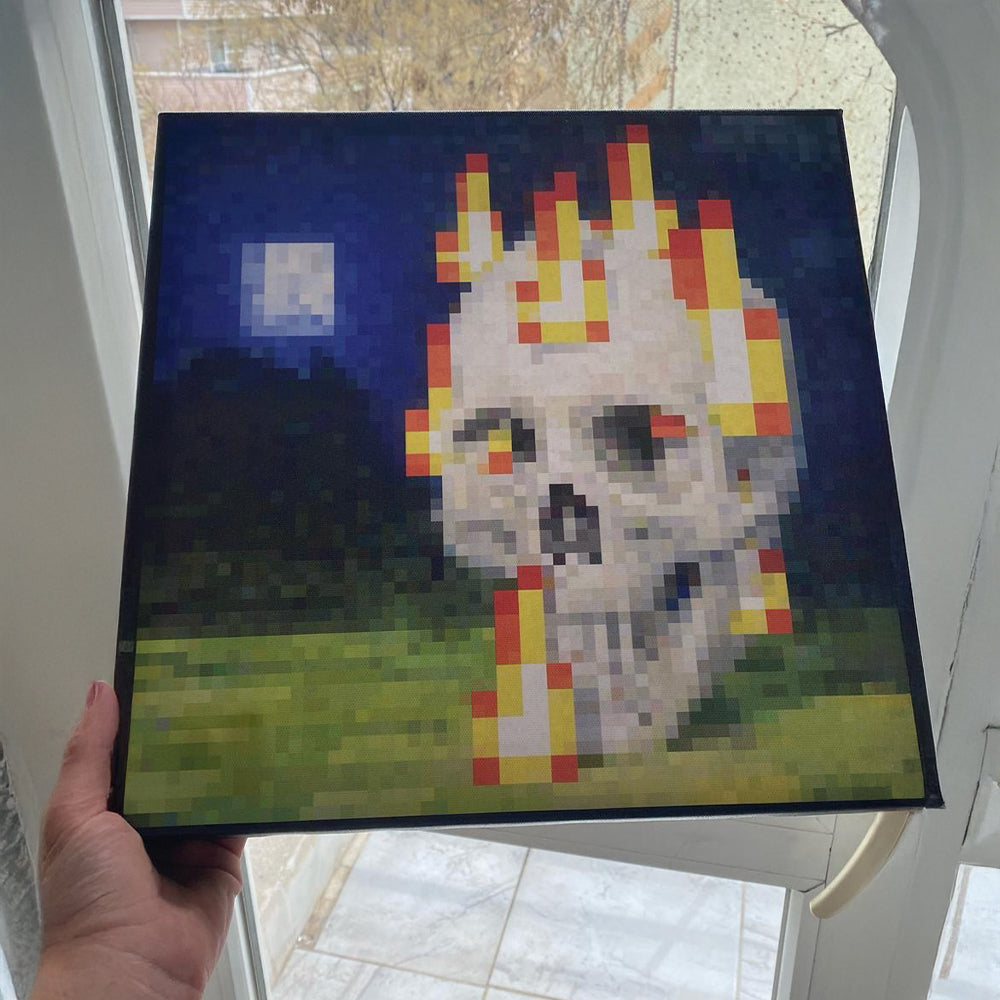 “Skull on fire” - Tablo