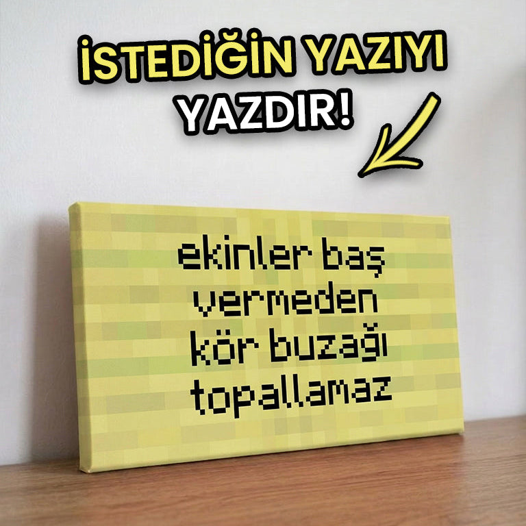 Kişiye Özel Tabela | "Bamboo"