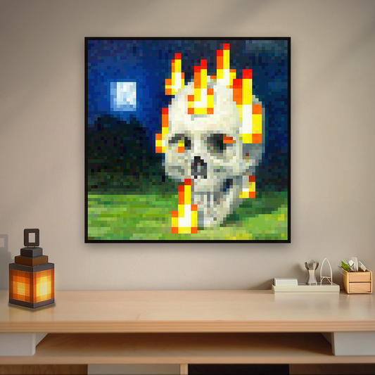 “Skull on fire” - Tablo